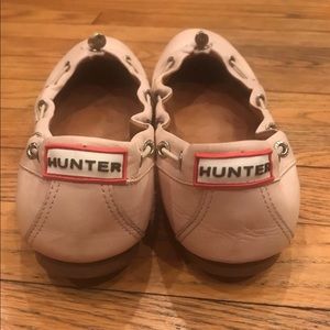 Hunter flats size 8
